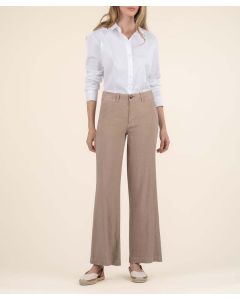 Women's Kut Meg Linen Wide Leg Pants
