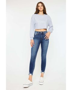Women's Leo High Rise Ankle Skinny Jeans