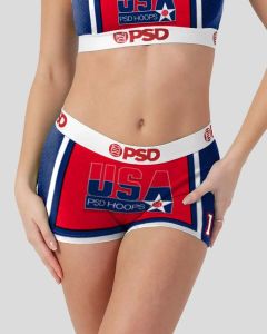 Women's PSD Megan Eugenio Usa Baller Boy Short