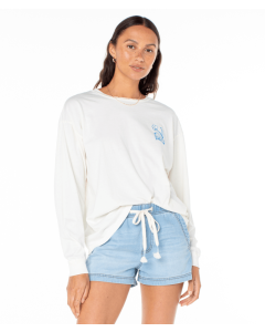 Women's Roxy Celebration Poster Long-Sleeve Tee