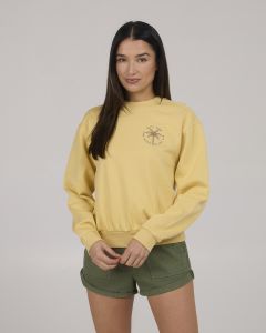 Women's Salty Crew Queen Palm Crew Sweatshirt