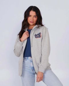 Women's Salty Crew Salty Seventies Zip Hoodie
