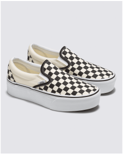Women's Vans Classic Slip-On Checkerboard Stackform Shoe