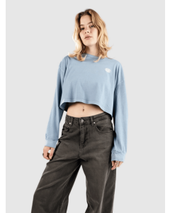 Women's Vans Oval Wash Long Sleeve Relax Crop