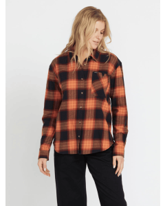 Women's Volcom Plaid to Meet U Long Sleeve Shirt