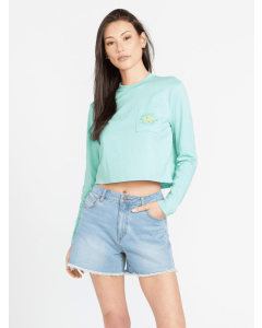 Women's Volcom Pocket Dial Long Sleeve Shirt