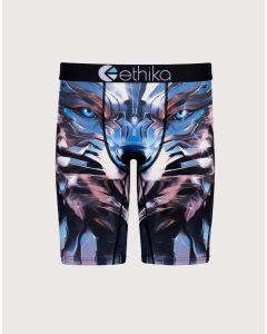 Youth Boy's Ethika Chrome Wolf Boxer