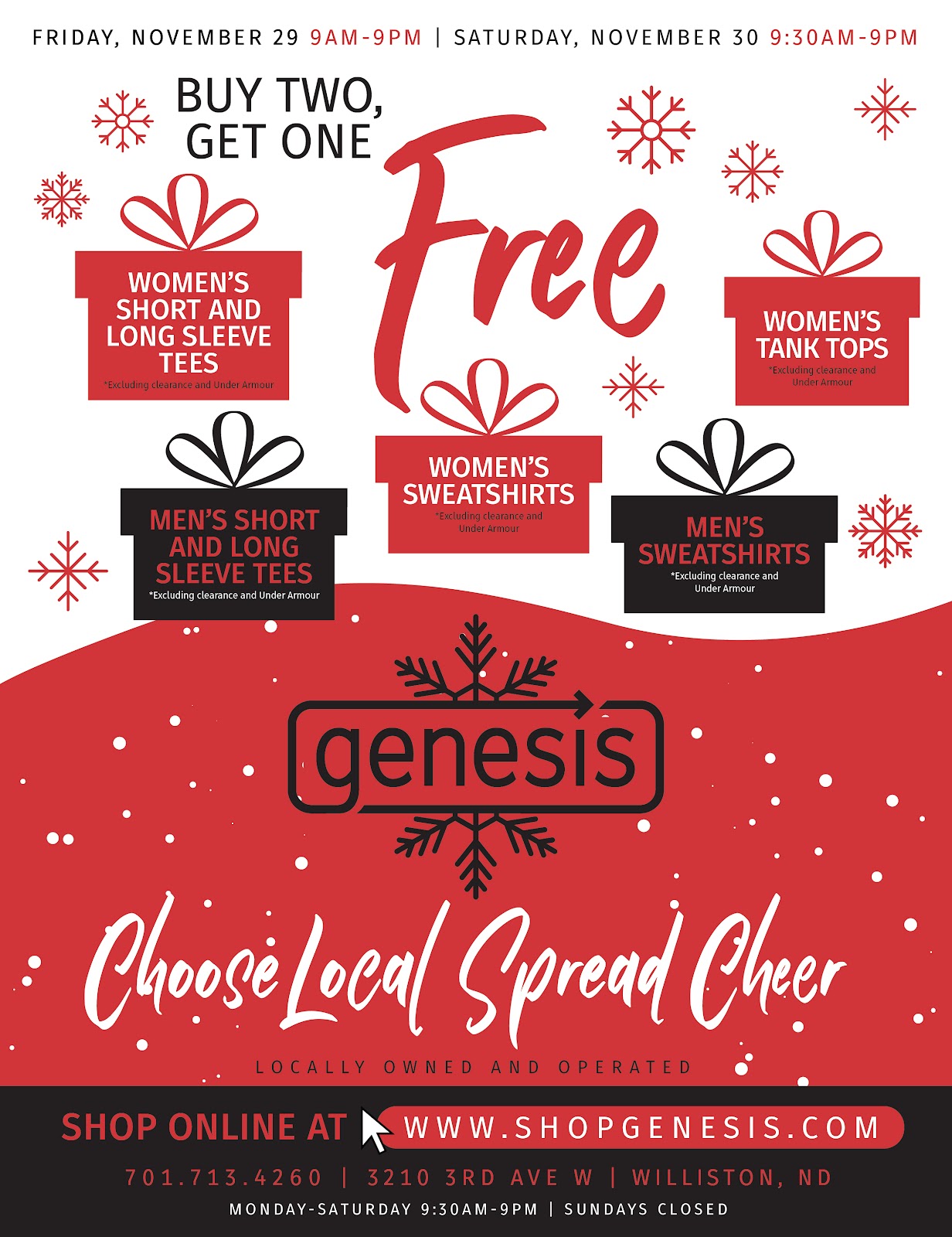 Doorbusters Genesis Promotion