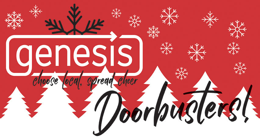Genesis Storefront at sunsent